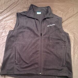 Columbia Men's Black Fleece Vest
